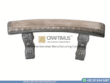 Travertine Curved Benches Design Product image with white background