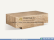Travertine Rectangular Coffee Table product design