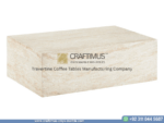 Travertine Rectangular Coffee Table product design