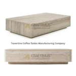 Travertine Rectangular Coffee Table | Design, Style & Care Guide