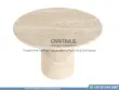Travertine Round Coffee Tables Product image with white background