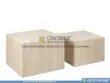 Travertine Square Coffee Table with white background product image
