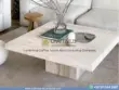 Travertine Square Coffee Table with white background product image