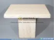 Travertine Square Coffee Table with white background product image