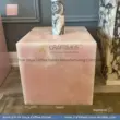 Pink Onyx Square Coffee Table Designs and Images