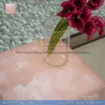 Pink Onyx Square Coffee Table Designs and Images