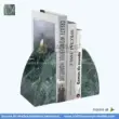 jungle green marble bookends sailboat shaped designs made in china 02