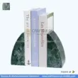 jungle green marble bookends sailboat shaped designs made in china 03