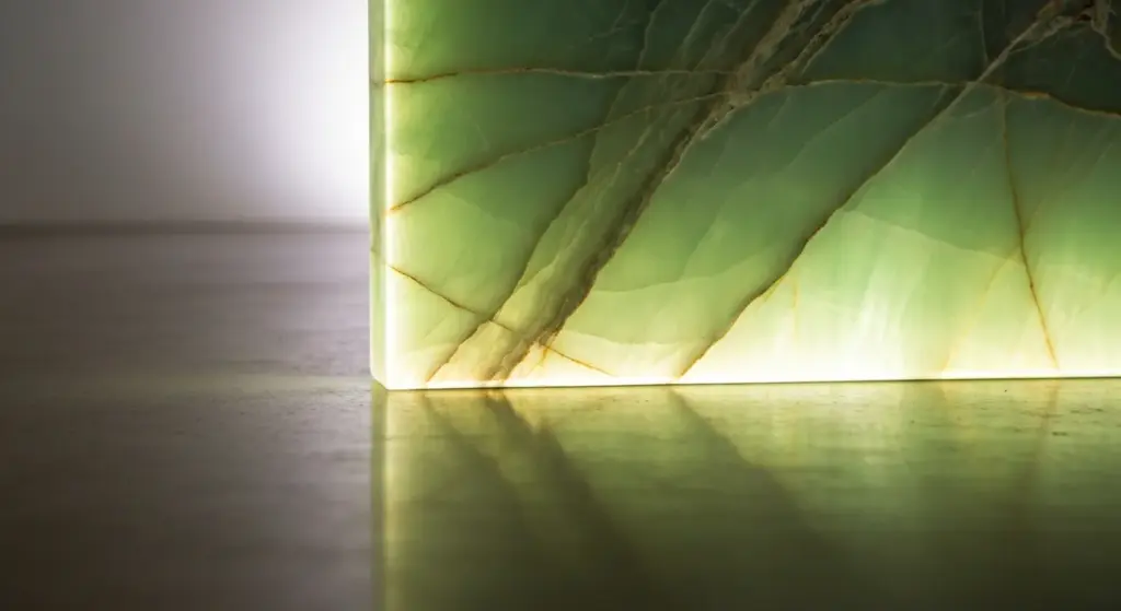 onyx marble manufacturer green onyx backlit slab