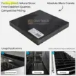 Absolute black granite slab perfect for countertops, floorings, and stairings, sourced from Pakistani quarries.