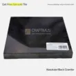 Absolute Black Granite tile, elegant black stone for countertops, flooring, and various decorative applications.