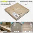 Botticino Fancy Marble, beige natural stone tile for countertops, floor tiles, and stairings.
