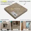 Botticino Tippy Marble slab, beige natural stone for countertops, floorings, and stairings.