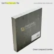 Green Leopard Granite tile sample, showcasing a rich green color with natural speckles. Ideal for elegant surfaces.