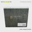 Green Leopard Granite tile, featuring dark green and gray hues, ideal for countertops and interior surfaces.