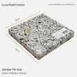 Luna Pearl Granite tile, grey speckled natural stone, size 12cm x 12cm x 2.5cm, ideal for countertops or flooring.