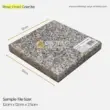 Rose Pearl Granite 12cm x 12cm x 2.5cm sample tile in pink and gray tones for countertops and decorative surfaces.