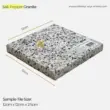 Salt and Pepper Granite tile, 12cm x 12cm, featuring a speckled gray and white design, perfect for countertops or flooring.