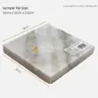 Shadow grey gold onyx tile, 12cm x 12cm x 2.5cm, natural stone material for elegant decor.