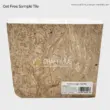 Travera Light Marble tile sample, beige color with intricate patterns, ideal for countertops and flooring.