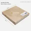 Natural beige onyx tile, 12cm x 12cm x 2.5cm, ideal for elegant interior surfaces.