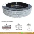 Elegant black marble vessel sink with a sleek design and polished finish, perfect for modern bathrooms.