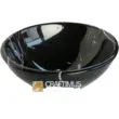 Black Marble Bowl Design Bathroom Sink