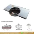 Black marble sink with countertop, elegant design for bathroom vanities and decor.