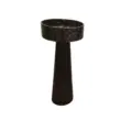 Black and gold Marble Pedestal Stand Round Sink