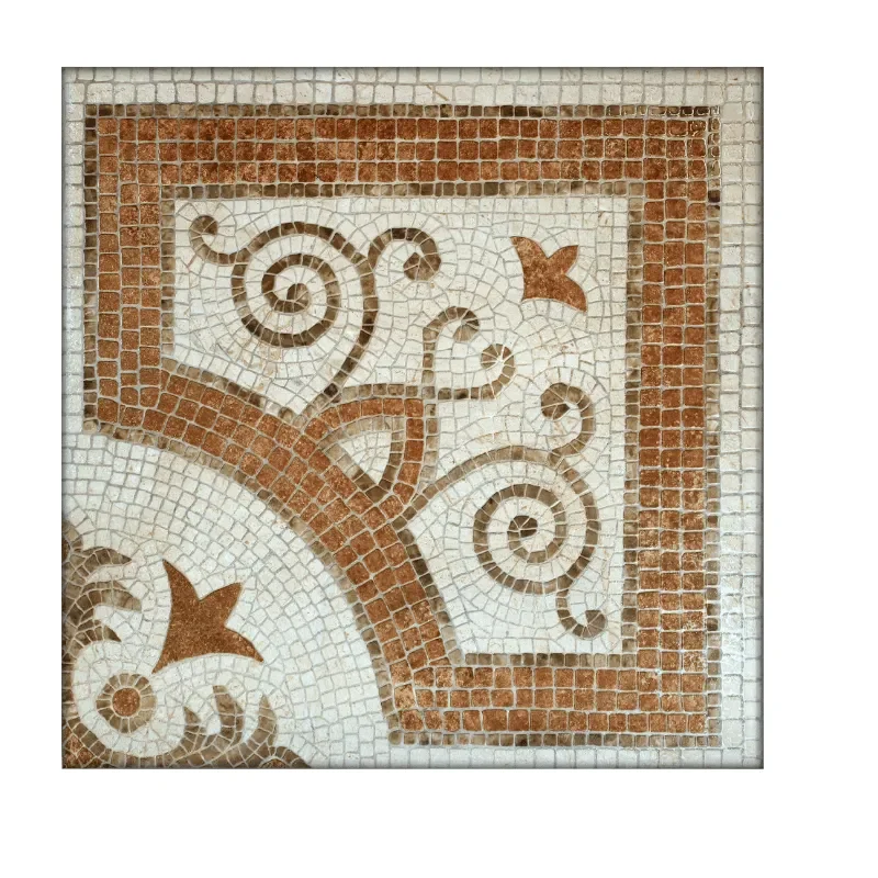 Marble French Style Mosaic Tile Design